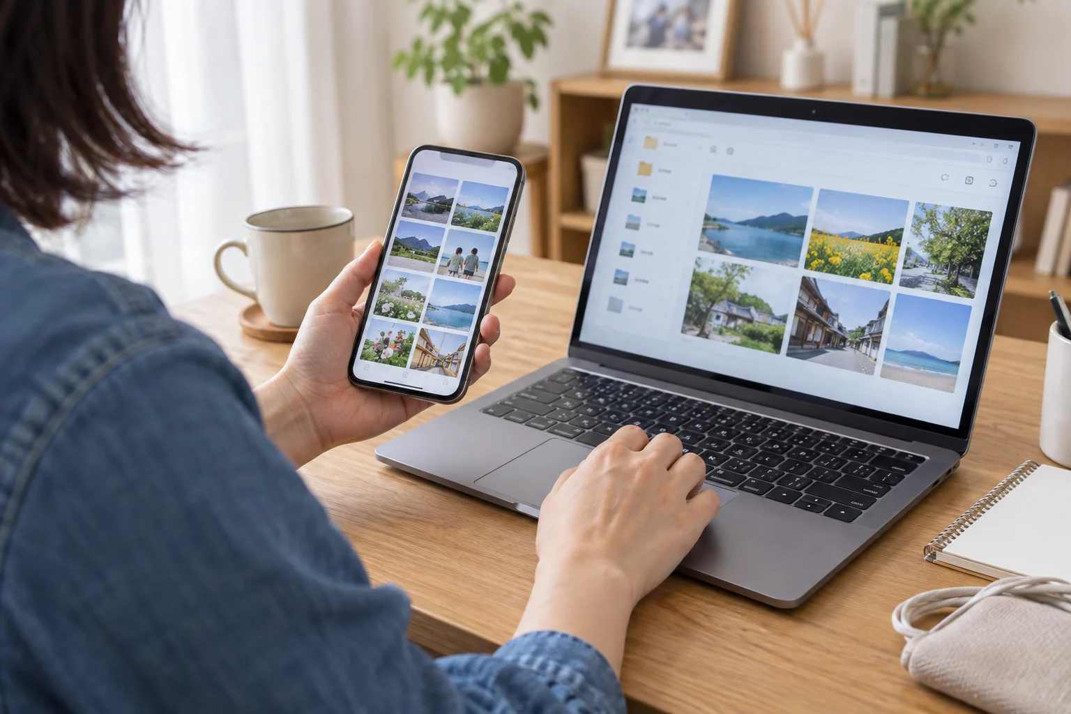PC・スマホの基本を学ぶ様子のイメージ